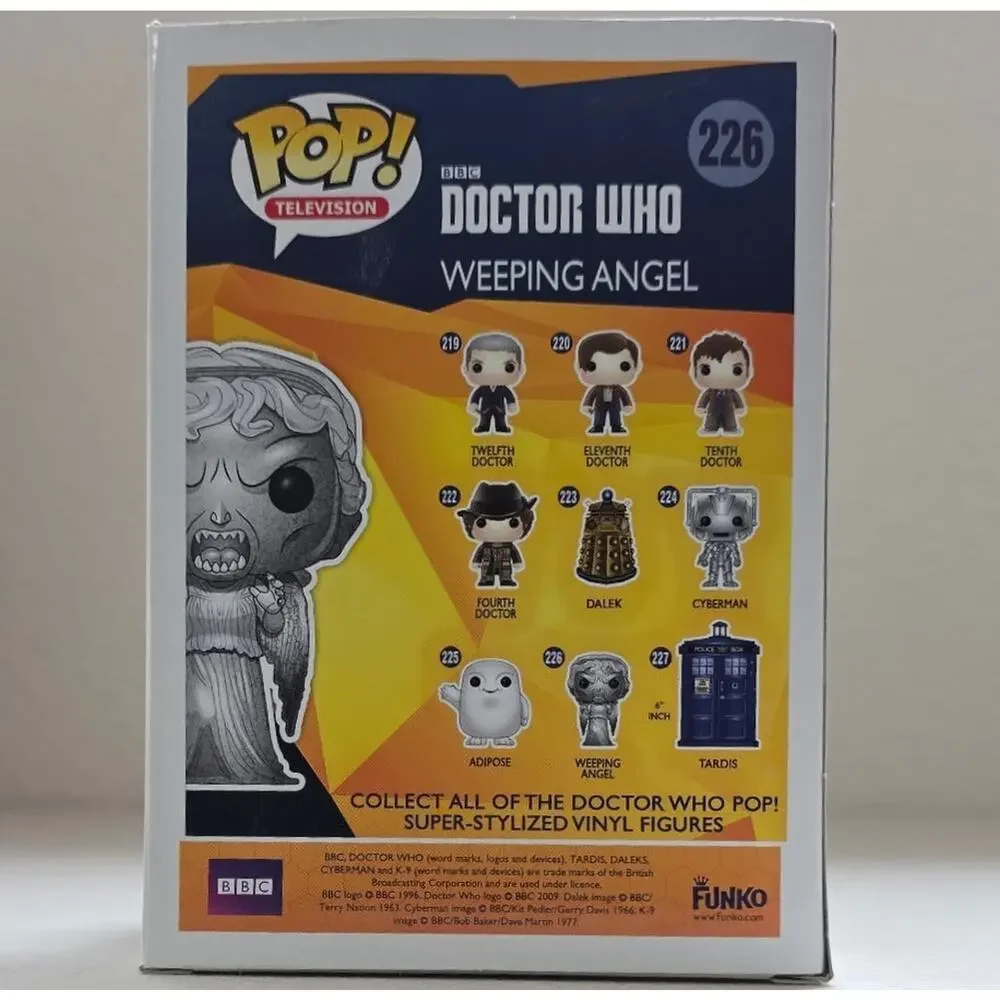 Funko Pop! Vinyl TV: Doctor Who - WEEPING ANGEL #226 VAULTED - Picture 5 of 6